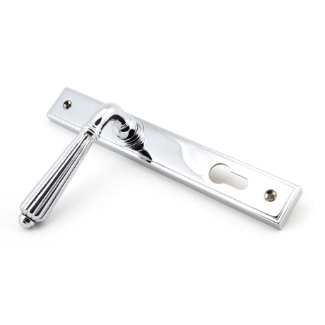 From The Anvil - Polished Chrome Hinton Slimline Lever Espag. Lock Set | Sku. 45320 | Trade Door Handles.