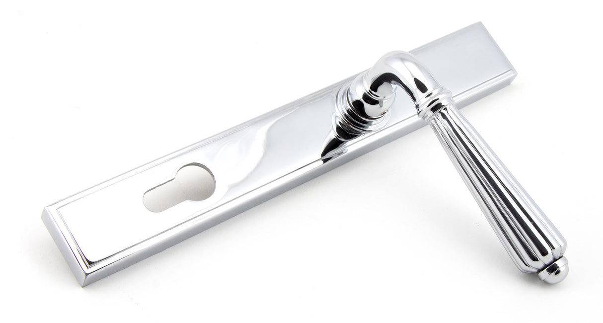 From The Anvil - Polished Chrome Hinton Slimline Lever Espag. Lock Set | Sku. 45320 | Trade Door Handles.