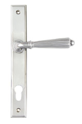 From The Anvil - Polished Chrome Hinton Slimline Lever Espag. Lock Set | Sku. 45320 | Trade Door Handles.
