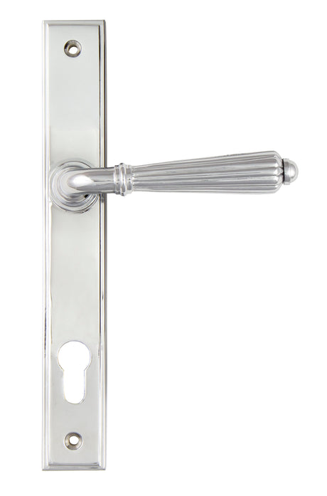 From The Anvil - Polished Chrome Hinton Slimline Lever Espag. Lock Set | Sku. 45320 | Trade Door Handles.