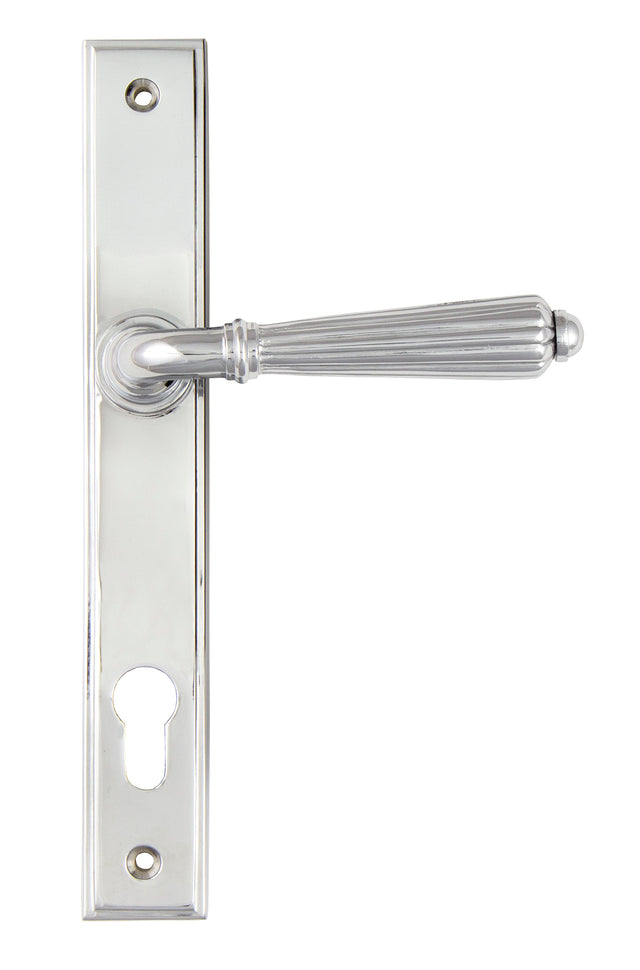 From The Anvil - Polished Chrome Hinton Slimline Lever Espag. Lock Set | Sku. 45320 | Trade Door Handles.