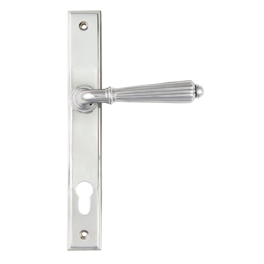From The Anvil - Polished Chrome Hinton Slimline Lever Espag. Lock Set | Sku. 45320 | Trade Door Handles.