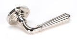 From The Anvil - Polished Nickel Hinton Lever on Rose Set | Sku. 45321 | Trade Door Handles.