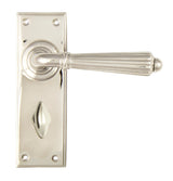 From The Anvil - Polished Nickel Hinton Lever Bathroom Set | Sku. 45324 | Trade Door Handles.