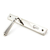 From The Anvil - Polished Nickel Hinton Slimline Lever Espag. Lock Set | Sku. 45326 | Trade Door Handles.