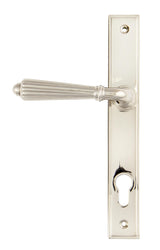 From The Anvil - Polished Nickel Hinton Slimline Lever Espag. Lock Set | Sku. 45326 | Trade Door Handles.