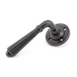 From The Anvil - Aged Bronze Hinton Lever on Rose Set | Sku. 45327 | Trade Door Handles.