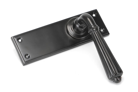 From The Anvil - Aged Bronze Hinton Lever Latch Set | Sku. 45329 | Trade Door Handles.