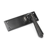 From The Anvil - Aged Bronze Hinton Lever Latch Set | Sku. 45329 | Trade Door Handles.