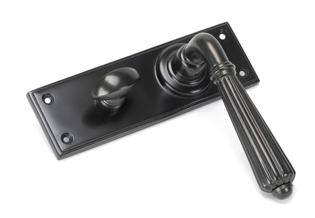 From The Anvil - Aged Bronze Hinton Lever Bathroom Set | Sku. 45330 | Trade Door Handles.