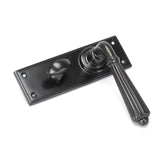 From The Anvil - Aged Bronze Hinton Lever Bathroom Set | Sku. 45330 | Trade Door Handles.