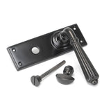 From The Anvil - Aged Bronze Hinton Lever Bathroom Set | Sku. 45330 | Trade Door Handles.