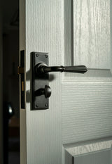 From The Anvil - Aged Bronze Hinton Lever Bathroom Set | Sku. 45330 | Trade Door Handles.