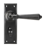 From The Anvil - Aged Bronze Hinton Lever Bathroom Set | Sku. 45330 | Trade Door Handles.