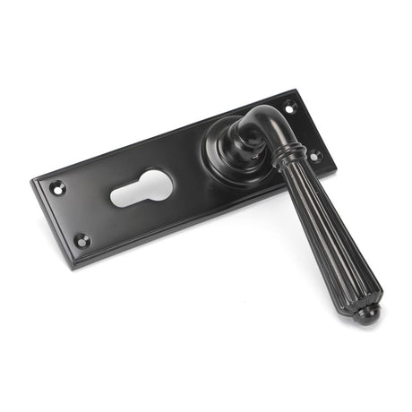 From The Anvil - Aged Bronze Hinton Lever Euro Lock Set | Sku. 45331 | Trade Door Handles.