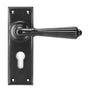 From The Anvil - Aged Bronze Hinton Lever Euro Lock Set | Sku. 45331 | Trade Door Handles.