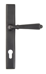 From The Anvil - Aged Bronze Hinton Slimline Lever Espag. Lock Set | Sku. 45332 | Trade Door Handles.