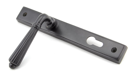 From The Anvil - Aged Bronze Hinton Slimline Lever Espag. Lock Set | Sku. 45332 | Trade Door Handles.