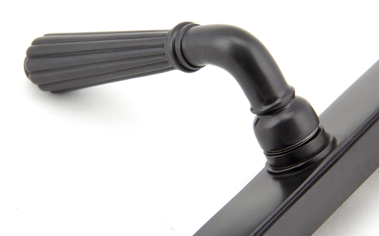 From The Anvil - Aged Bronze Hinton Slimline Lever Espag. Lock Set | Sku. 45332 | Trade Door Handles.