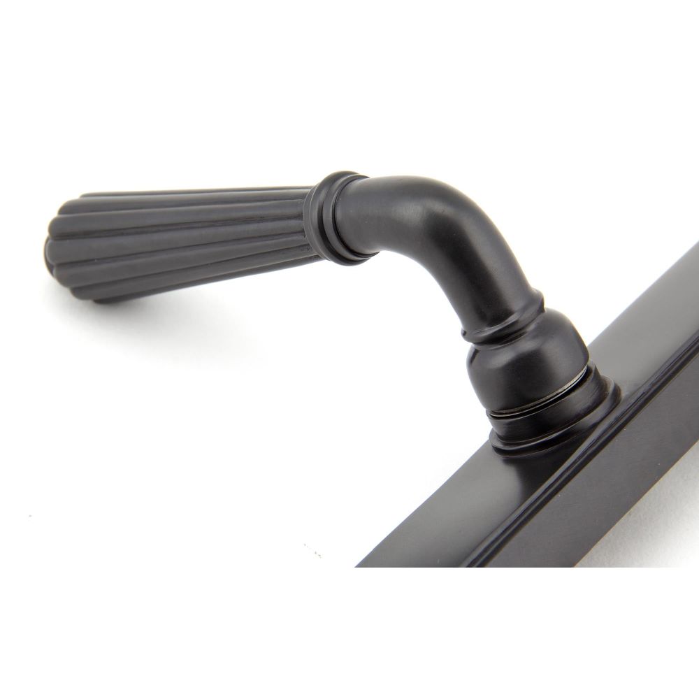 From The Anvil - Aged Bronze Hinton Slimline Lever Espag. Lock Set | Sku. 45332 | Trade Door Handles.
