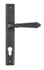 From The Anvil - Aged Bronze Hinton Slimline Lever Espag. Lock Set | Sku. 45332 | Trade Door Handles.