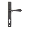 From The Anvil - Aged Bronze Hinton Slimline Lever Espag. Lock Set | Sku. 45332 | Trade Door Handles.