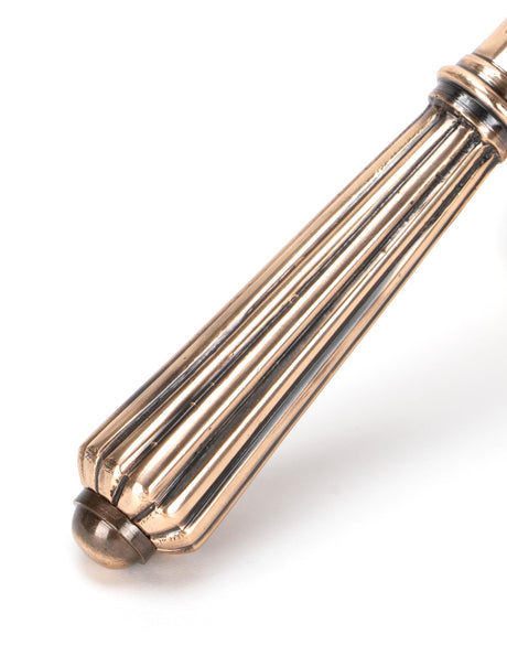 From The Anvil - Polished Bronze Hinton Lever Bathroom Set | Sku. 45336 | Trade Door Handles.