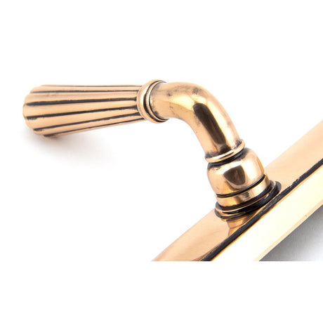 From The Anvil - Polished Bronze Hinton Slimline Lever Espag. Lock Set | Sku. 45338 | Trade Door Handles.