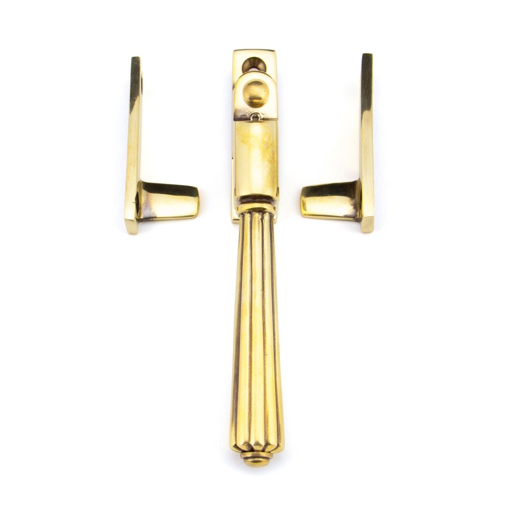 From The Anvil - Aged Brass Night-Vent Locking Hinton Fastener | Sku. 45344 | Trade Door Handles.