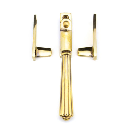 From The Anvil - Aged Brass Night-Vent Locking Hinton Fastener | Sku. 45344 | Trade Door Handles.