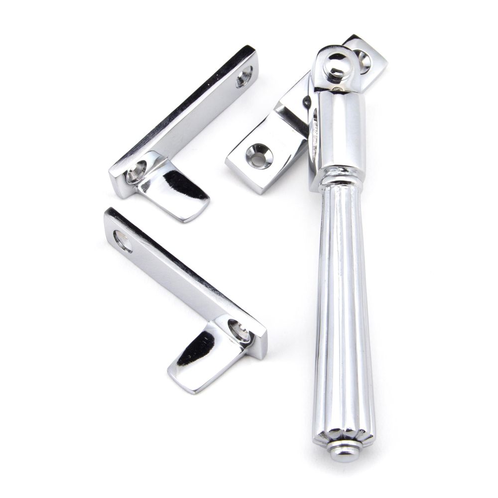 From The Anvil - Polished Chrome Night-Vent Locking Hinton Fastener | Sku. 45345 | Trade Door Handles.