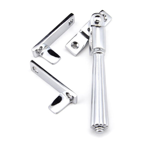 From The Anvil - Polished Chrome Night-Vent Locking Hinton Fastener | Sku. 45345 | Trade Door Handles.