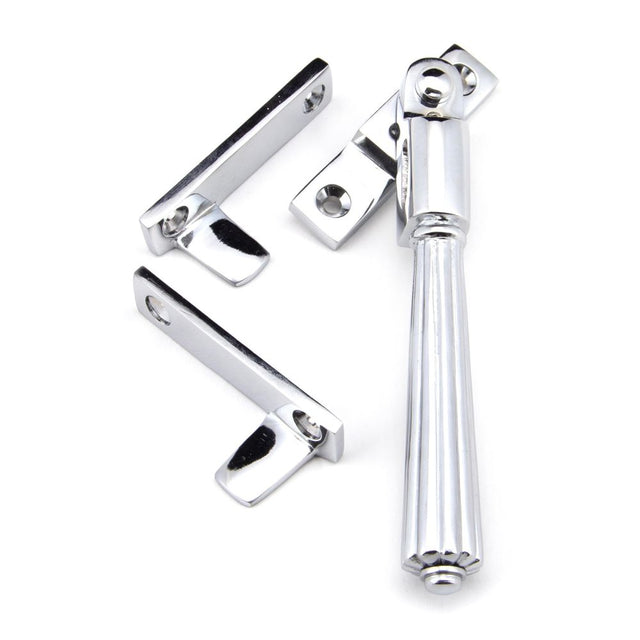 From The Anvil - Polished Chrome Night-Vent Locking Hinton Fastener | Sku. 45345 | Trade Door Handles.