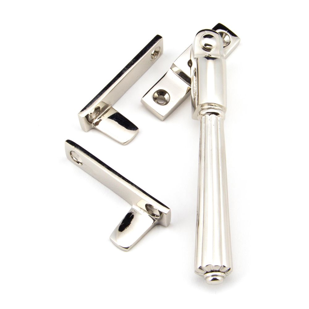 From The Anvil - Polished Nickel Night-Vent Locking Hinton Fastener | Sku. 45346 | Trade Door Handles.