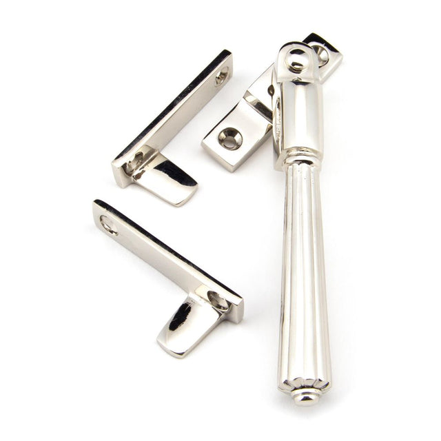 From The Anvil - Polished Nickel Night-Vent Locking Hinton Fastener | Sku. 45346 | Trade Door Handles.