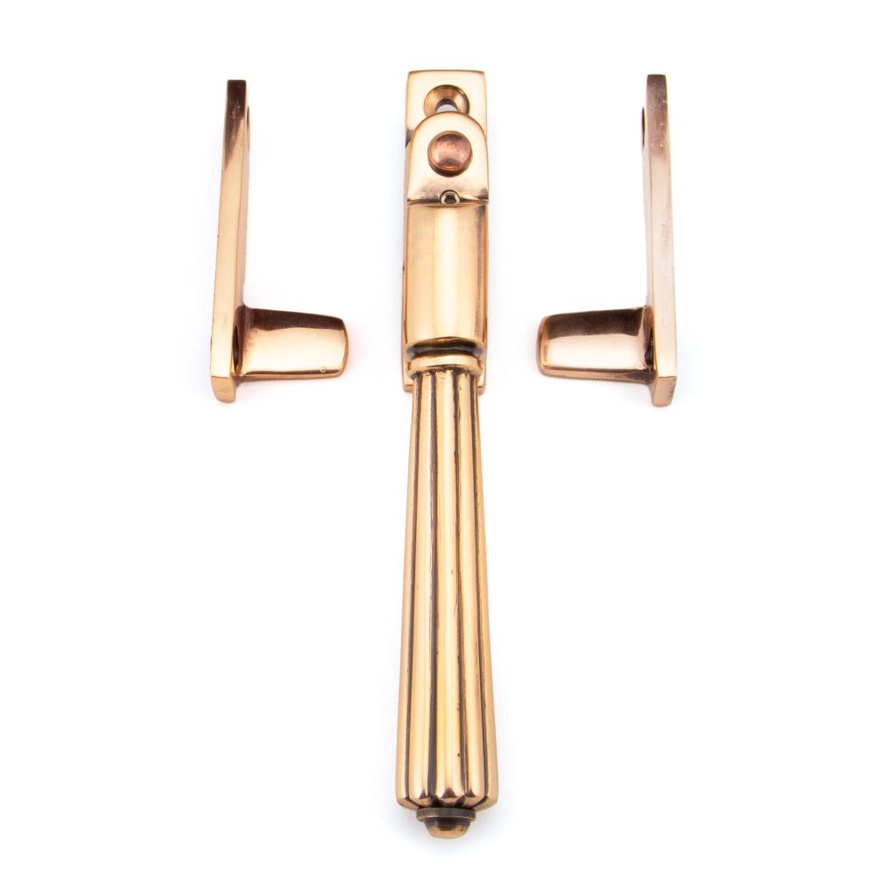From The Anvil - Polished Bronze Night-Vent Locking Hinton Fastener | Sku. 45348 | Trade Door Handles.
