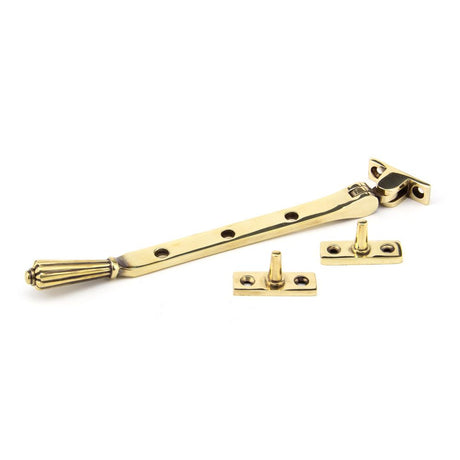 From The Anvil - Aged Brass 8" Hinton Stay | Sku. 45359 | Trade Door Handles.
