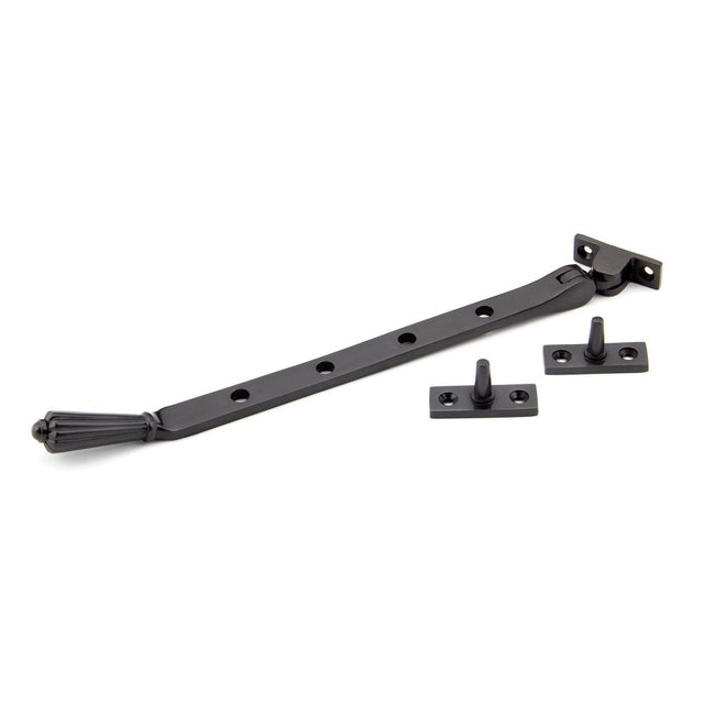 From The Anvil - Aged Bronze 10" Hinton Stay | Sku. 45369 | Trade Door Handles.