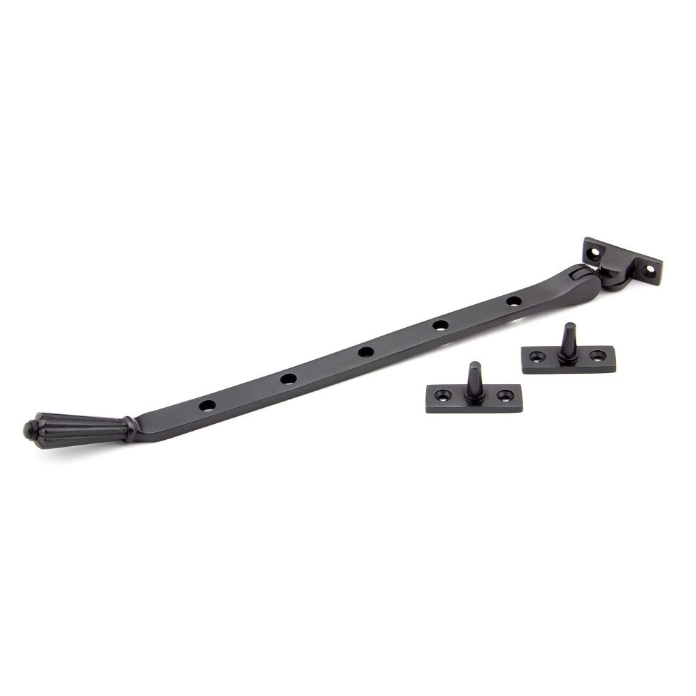 From The Anvil - Aged Bronze 12" Hinton Stay | Sku. 45370 | Trade Door Handles.