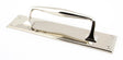 From The Anvil - Polished Nickel 300mm Art Deco Pull Handle on Backplate | Sku. 45381 | Trade Door Handles.