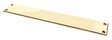 From The Anvil - Aged Brass 425mm Art Deco Fingerplate | Sku. 45384 | Trade Door Handles.