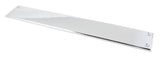 From The Anvil - Polished Chrome 425mm Art Deco Fingerplate | Sku. 45385 | Trade Door Handles.