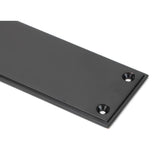 From The Anvil - Aged Bronze 425mm Art Deco Fingerplate | Sku. 45387 | Trade Door Handles.