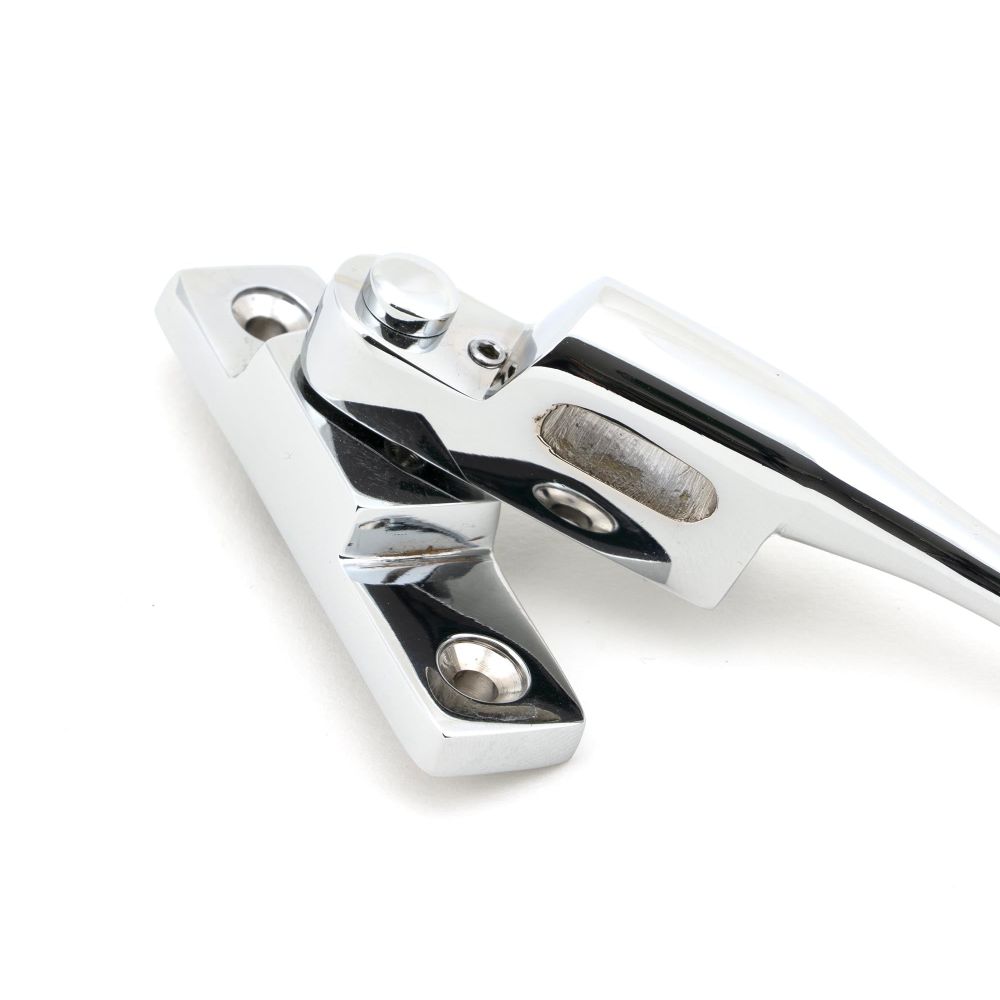From The Anvil - Polished Chrome Night-Vent Locking Peardrop Fastener - LH | Sku. 45394 | Trade Door Handles.