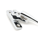 From The Anvil - Polished Chrome Night-Vent Locking Peardrop Fastener - LH | Sku. 45394 | Trade Door Handles.