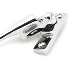 From The Anvil - Polished Chrome Night-Vent Locking Peardrop Fastener - RH | Sku. 45395 | Trade Door Handles.