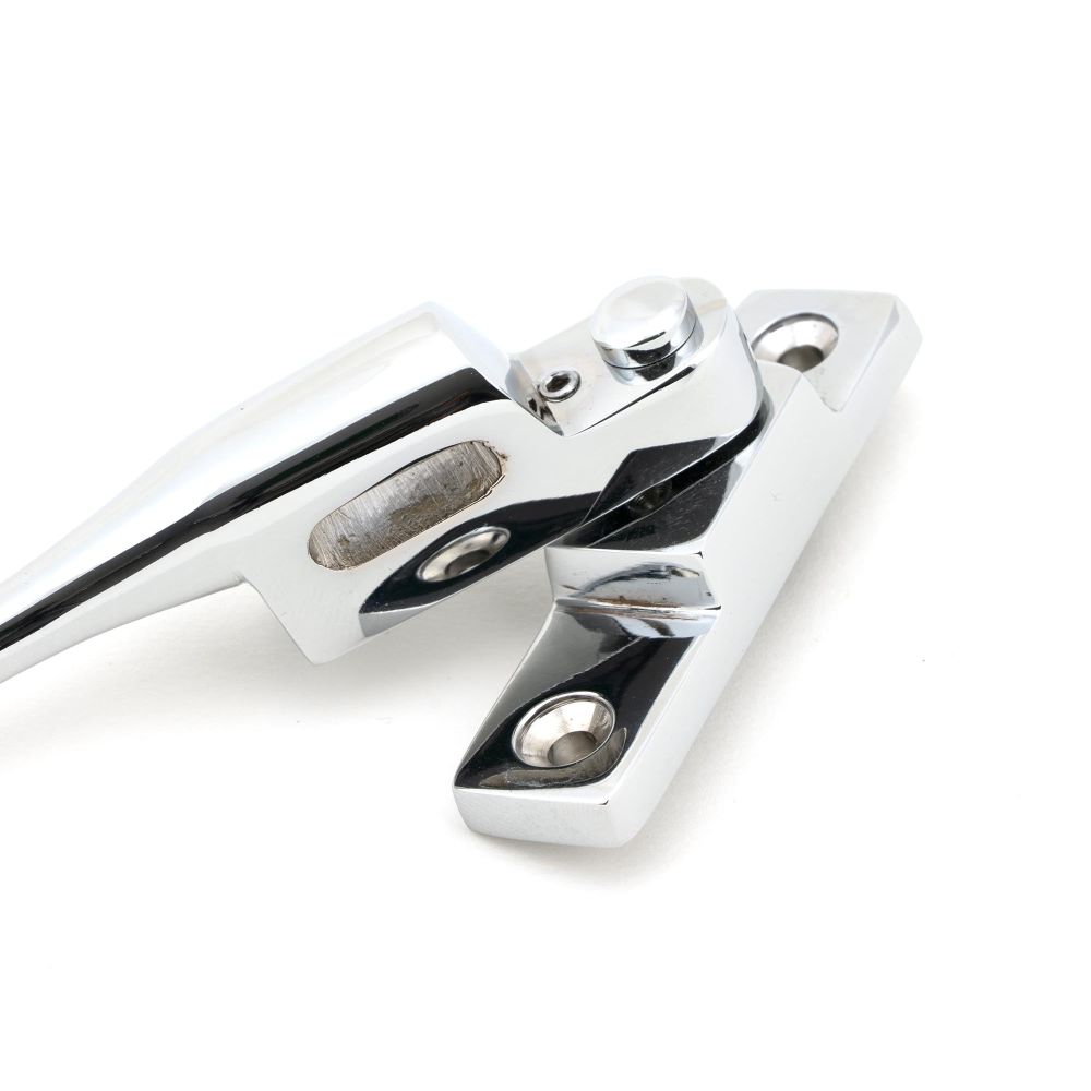 From The Anvil - Polished Chrome Night-Vent Locking Peardrop Fastener - RH | Sku. 45395 | Trade Door Handles.