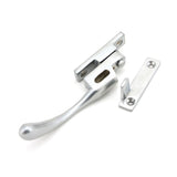 From The Anvil - Satin Chrome Night-Vent Locking Peardrop Fastener - LH | Sku. 45398 | Trade Door Handles.