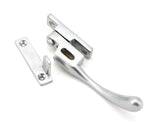 From The Anvil - Satin Chrome Night-Vent Locking Peardrop Fastener - RH | Sku. 45399 | Trade Door Handles.