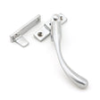 From The Anvil - Satin Chrome Night-Vent Locking Peardrop Fastener - RH | Sku. 45399 | Trade Door Handles.